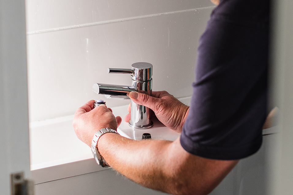 checking a tap