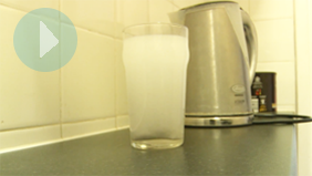 Discoloured water