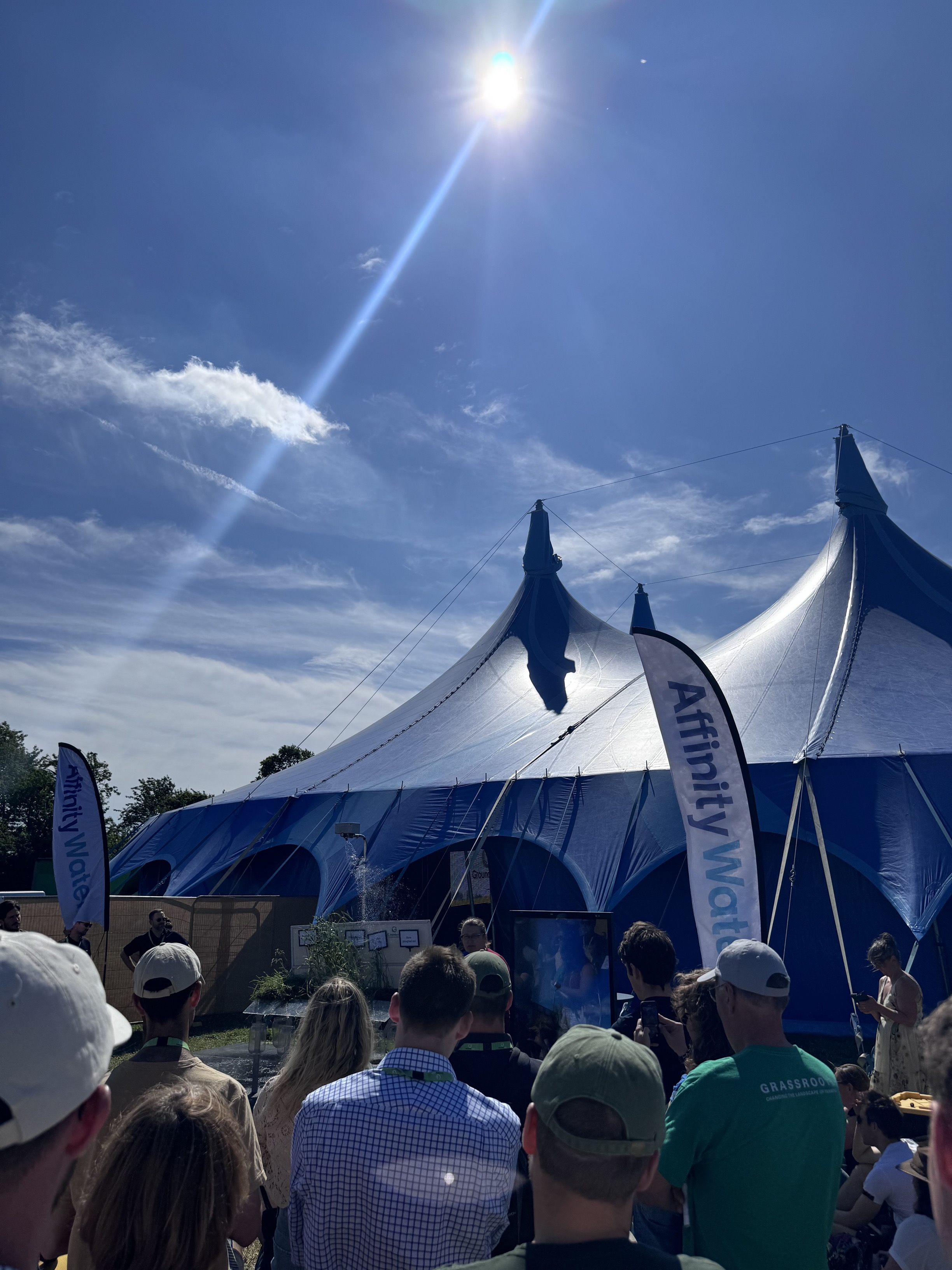 Affinity Water champions sustainable farming at groundswell 2025