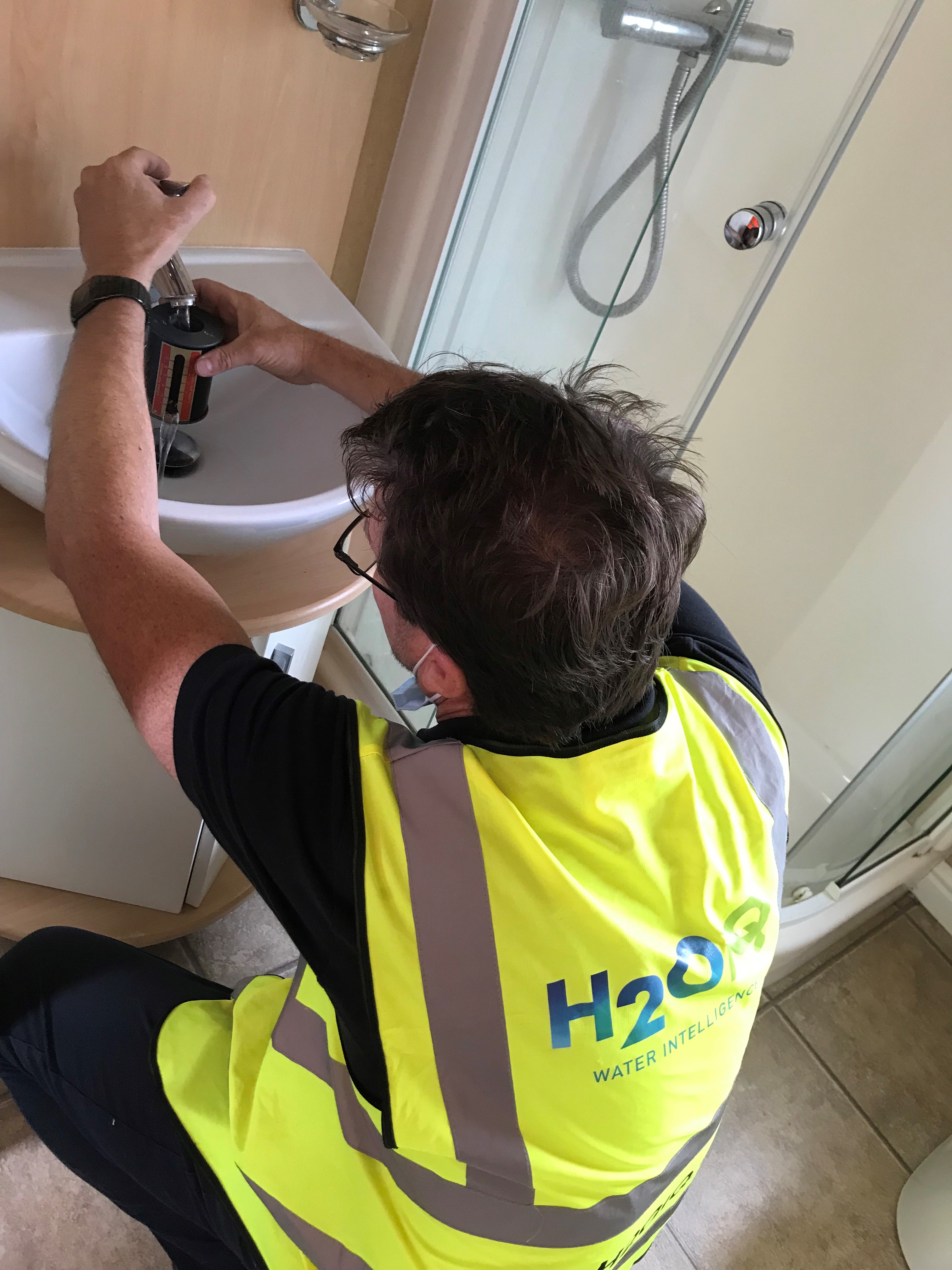 Plumber fitting water saving device