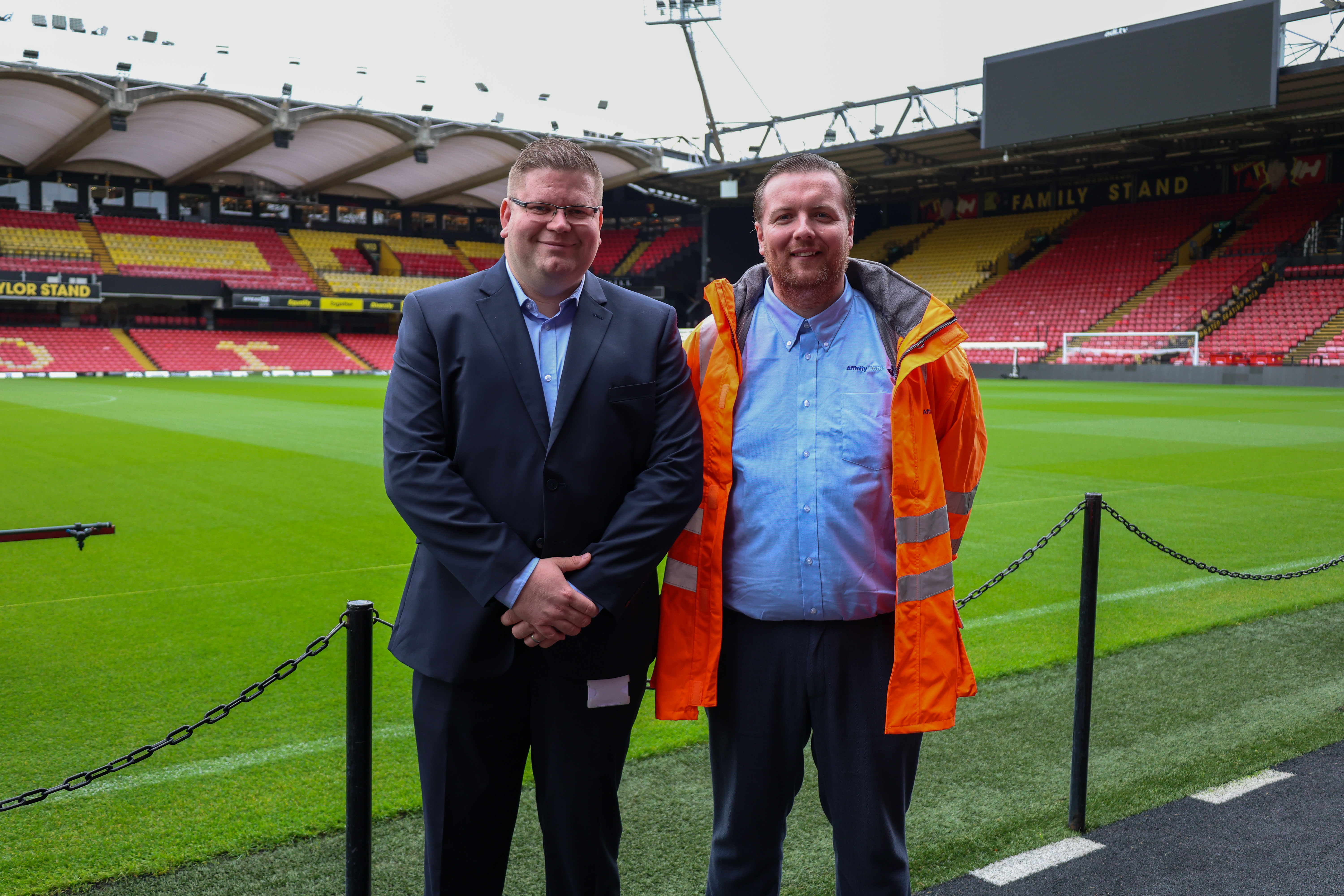 Affinity Water helps Watford FC cut water waste and boost sustainability across its stadium 