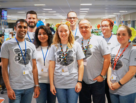 Affinity Water Children in Need volunteers